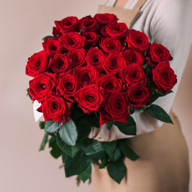 Bouquet of 25 red roses - Roses