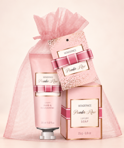 Powder Rose minikinkekomplekt